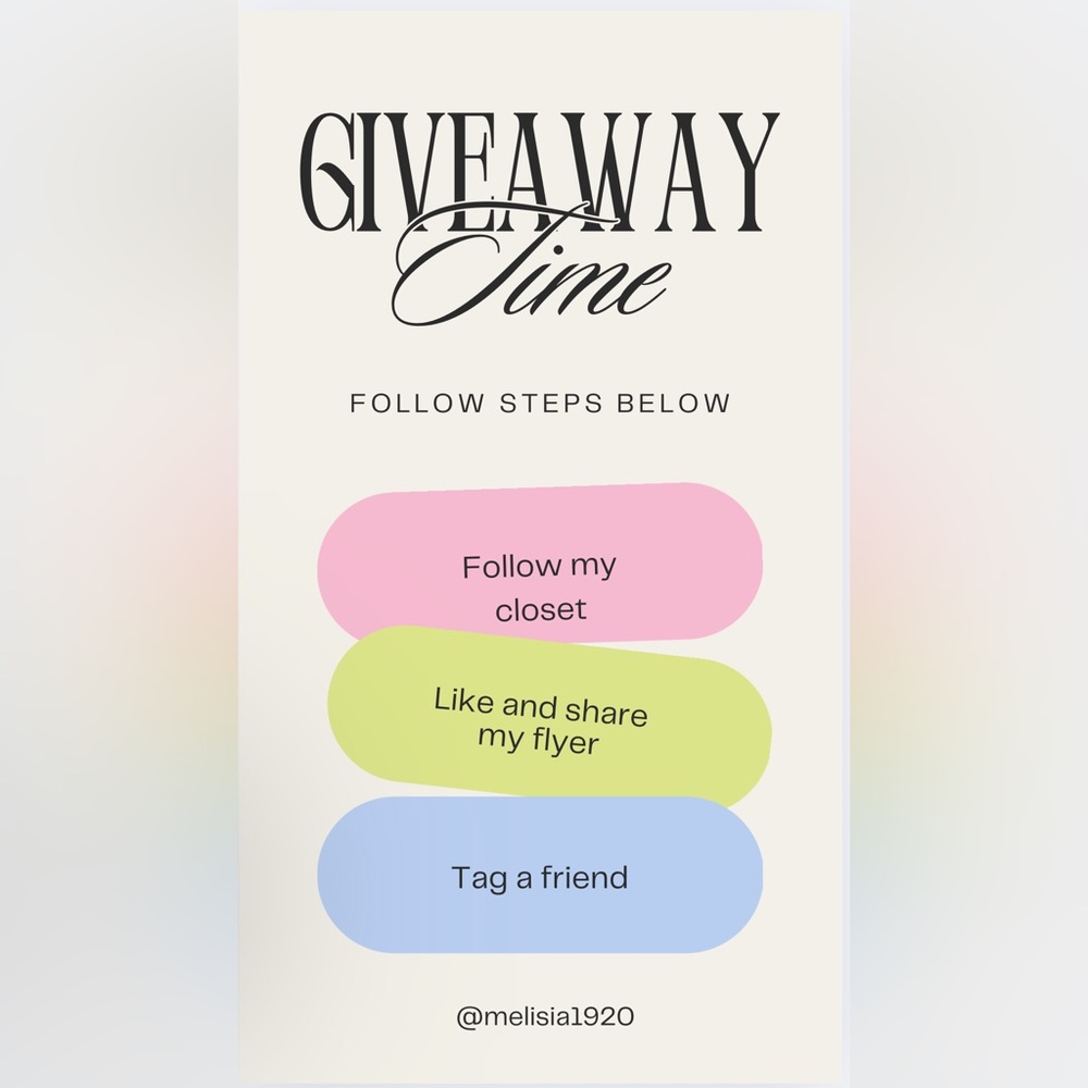 🎉🎉 Giveaway Time ⏰ My Gift 🎁 To You 🎉🎉